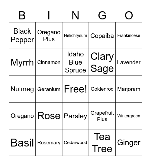 2024 OPM New Year's Party Bingo Card