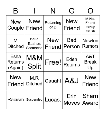 2024 PREDICTIONS Bingo Card