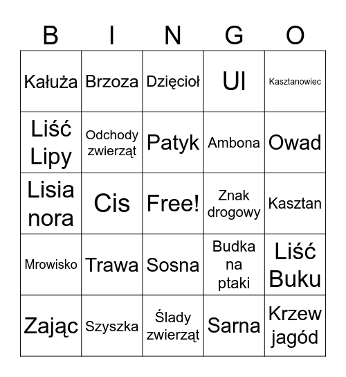 Las Bingo Card