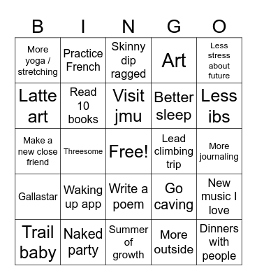 Emi 2024 Bingo Card