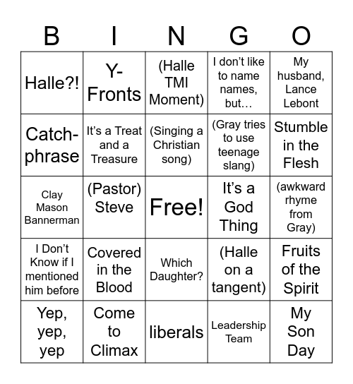 MEGA! Bingo 2024 Bingo Card