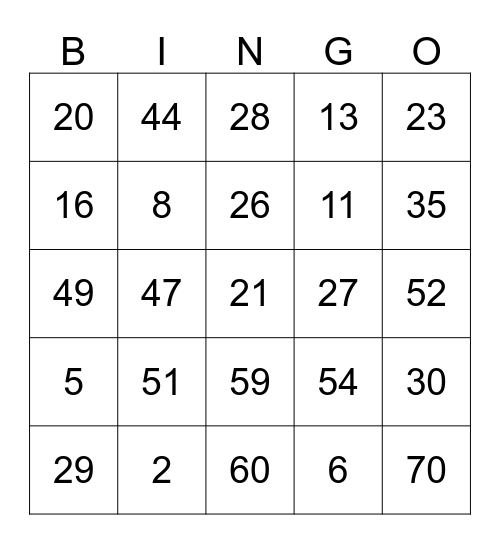 Bingo em prol da Saúde de Teodomira Coelho. Binga-se 2 Bodes e uma caixa de cerveja dia 28 de maio, ás 19h, no Bar da Maroca. Bingo Card
