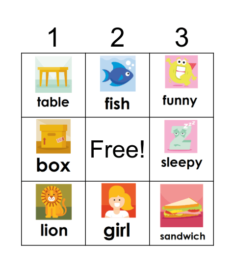 LET'S PLAY BINGO Card