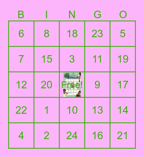 Riana's 2024 Bingo Card Bingo Card