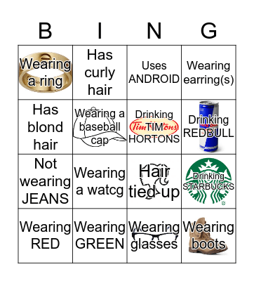 Find Someone Who.... Bingo Card