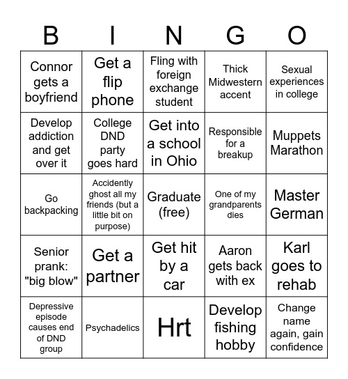 2024 Mo Ivsin Bingo Card