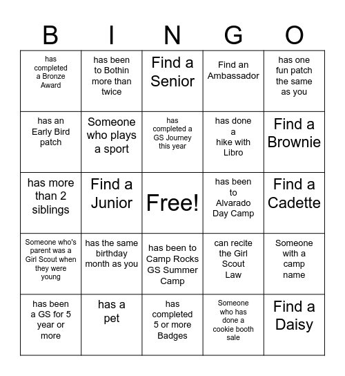 Bothin Pirate Bing Bingo Card