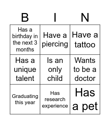 Team Meeting Bingo Card