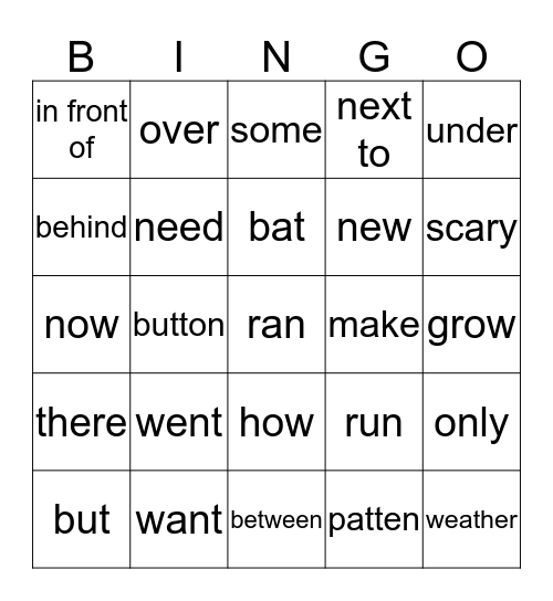 2013 2 28 Bingo Card