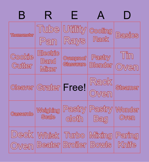 Dylan Madelaine Cruz Bingo Card