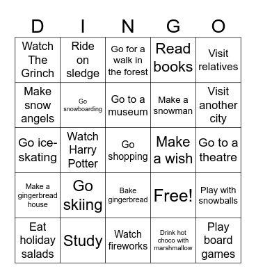 Did you..? Bingo Card
