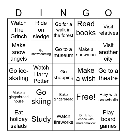 Did you..? Bingo Card