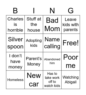 Inevitable Explosion Bingo Card