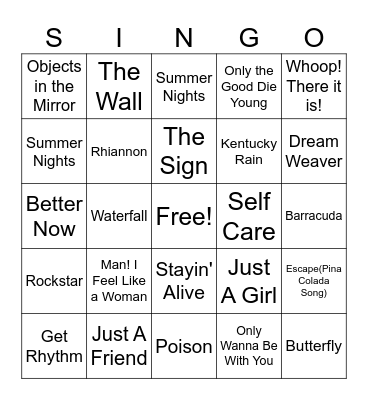 GCH Patient Access Bingo Card