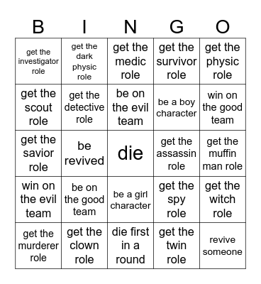flicker bingo Card