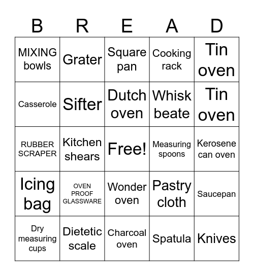 Adriana Gonzales Bingo Card