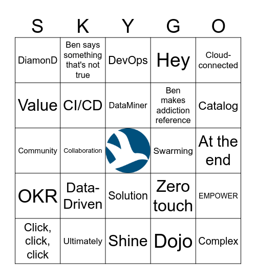 Vision & Strategy Bingo Card