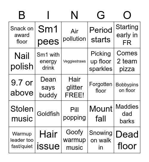 Meet Bingo Card