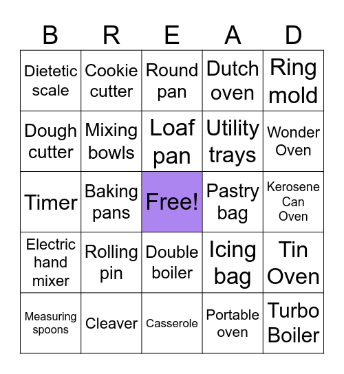 Ezra Vertudez Bingo Card