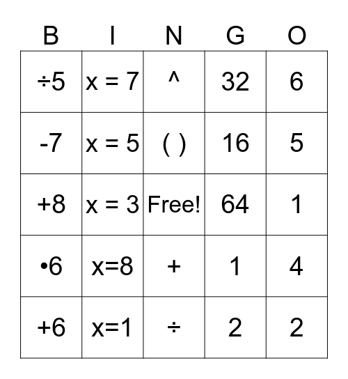 6th Grade Facts Bingo Card 6th-grade-facts-bingo-card