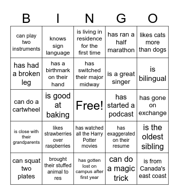 Wilmot Court South 2 Bingo! Bingo Card