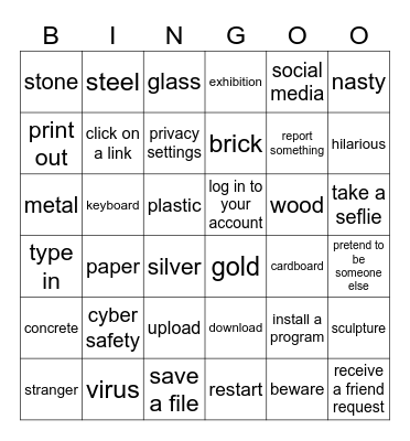 CA9 REVISION Bingo Card