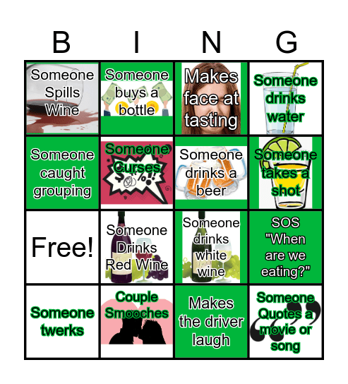 D vs V Birthday Bingo Card