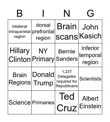 4/22 Current Events Bingo Card