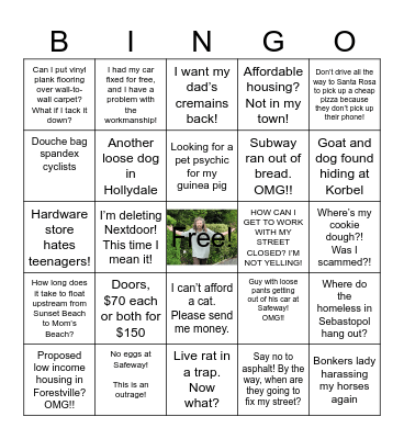 HACIENDA 2023 Bingo Card