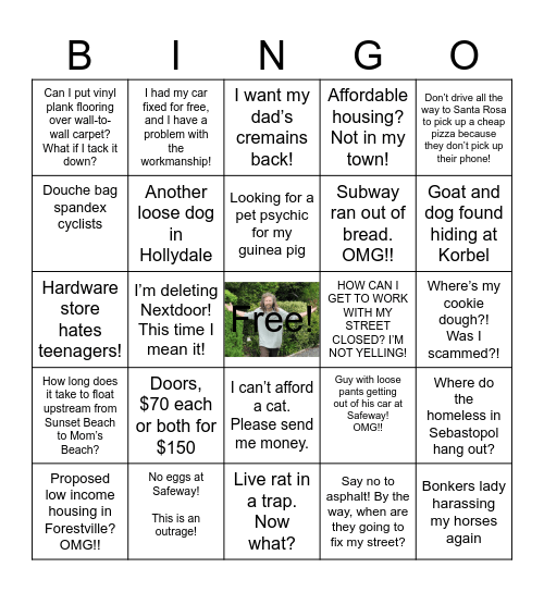 HACIENDA 2023 Bingo Card