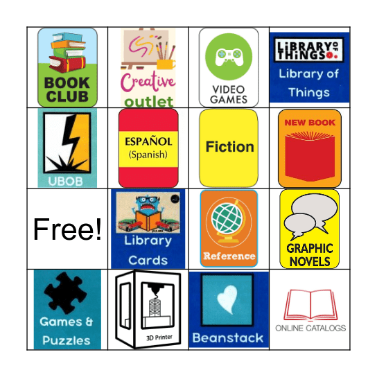 JCLS MED YA Bingo! Bingo Card