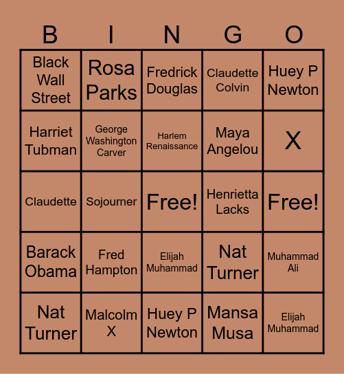 FTC BINGO! Bingo Card