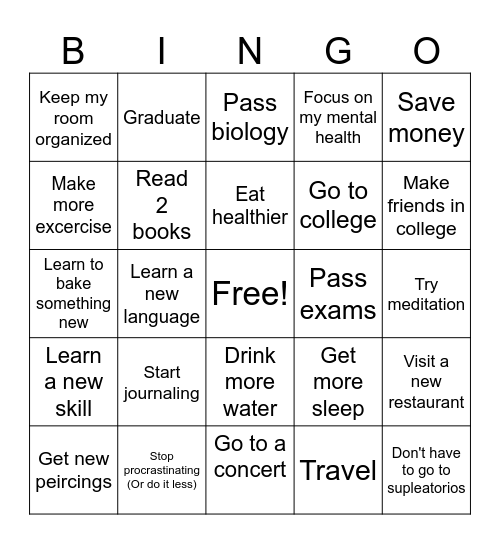 Barbara´s Bingo Card