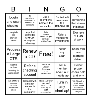 Valentine's Day BINGO!! Bingo Card