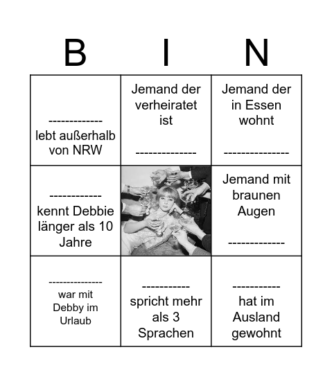 Rokoko-Reisende Bingo Card