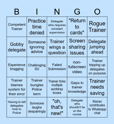 CONNECT Bingo Card