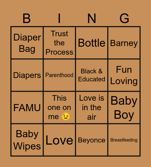 Awaiting Adonis Bingo Card