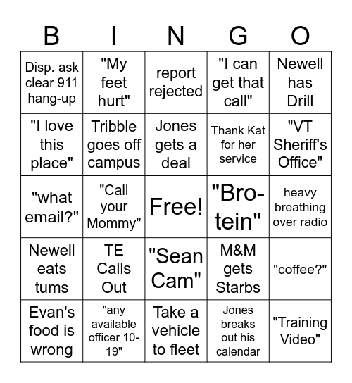 2024 Bingo Card