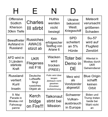 Bullshit Bingo 2024 Bingo Card