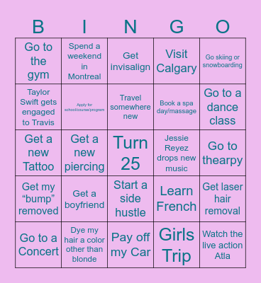 2024 Bingo Card