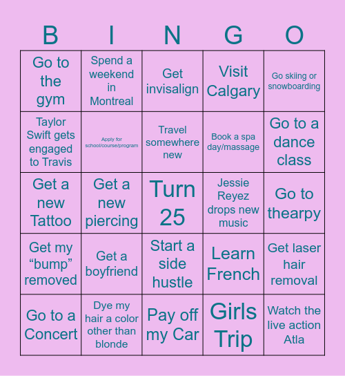 2024 Bingo Card