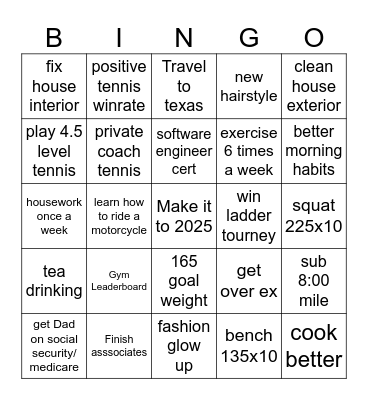 JP 2024 Bingo Card