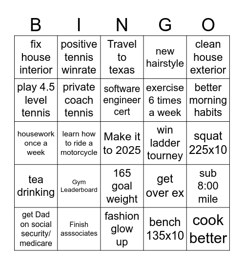 JP 2024 Bingo Card