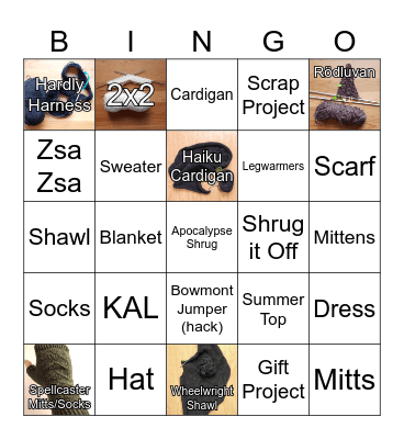 WIP/stash 2024 Bingo Card