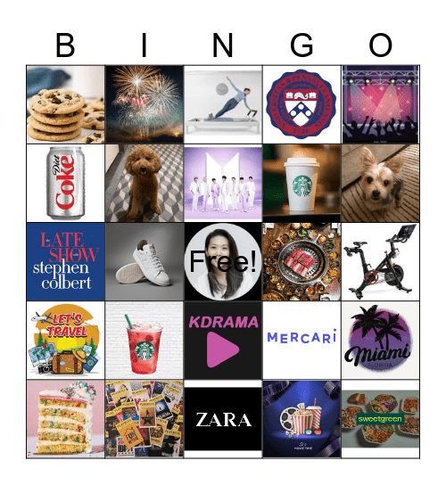 WILLA'S BIRTHDAY BINGO! Bingo Card