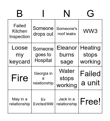 Portland Bingo Card