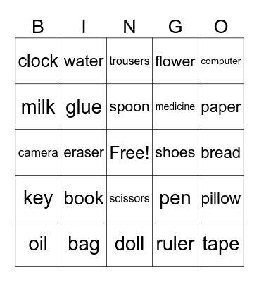 Saideco Bingo! Bingo Card