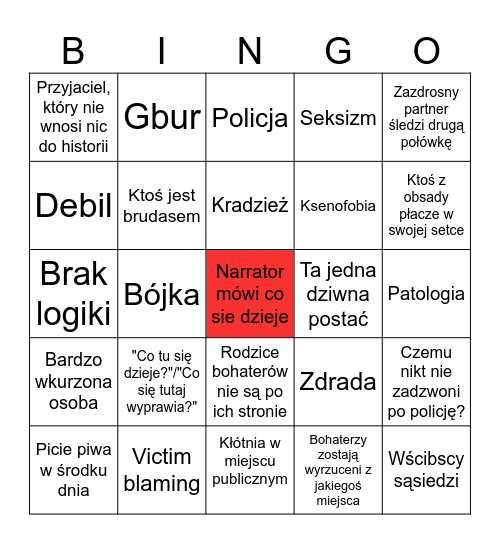 Paradokumenty v3 Bingo Card