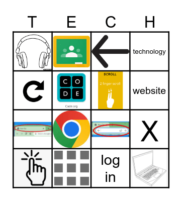 Technology Bingo Card