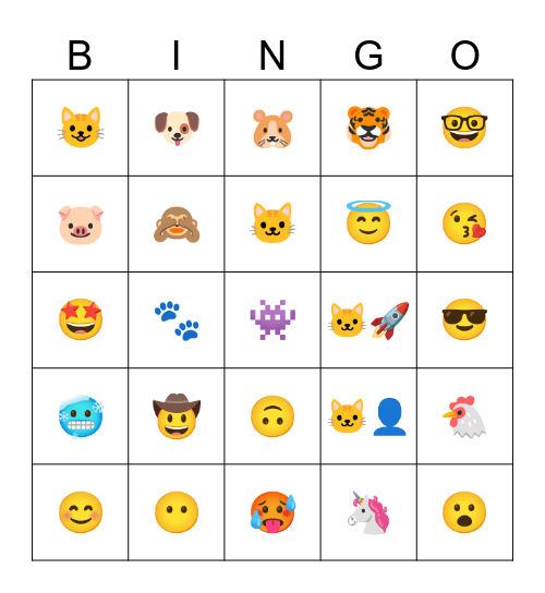 Familia unida Bingo Card